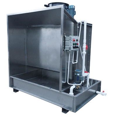 User-Friendly Electronic Control System Water Curtain Spray Booth Filtering Equipment
