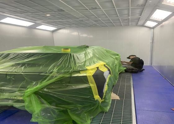 High-Performance Automated Robotic Paint Finishing System & Down-Draft Spray Booth for Automotive OEMs and Body Shops