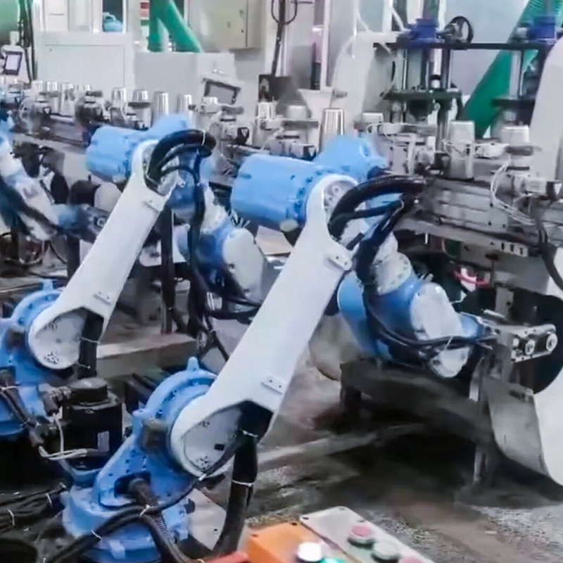 120KG - 200KG Smart Painting Line Robot Line Painter For Building Material