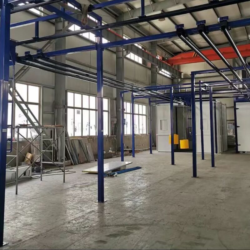 Tailored coating solution for elevated conveyor products with unique shapes, production line coating