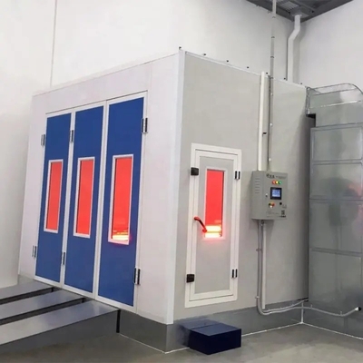 30kW bền xe thương mại sơn Booth màu trắng sơn Booth phủ sưởi điện