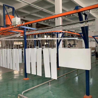 Đường phủ máy vận chuyển trên cao phù hợp cho các thiết kế sản phẩm phức tạp
