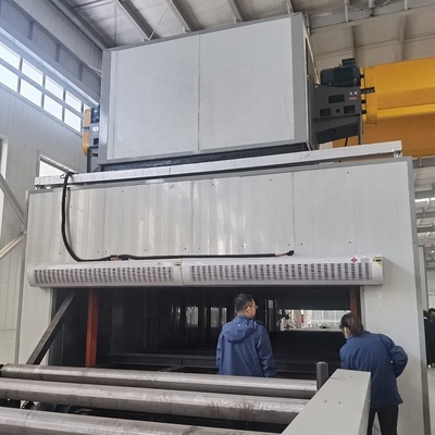 Đường phủ cuộn cuộn tự động Bụi bột phủ sơn phun quản lý nhiệt tích hợp