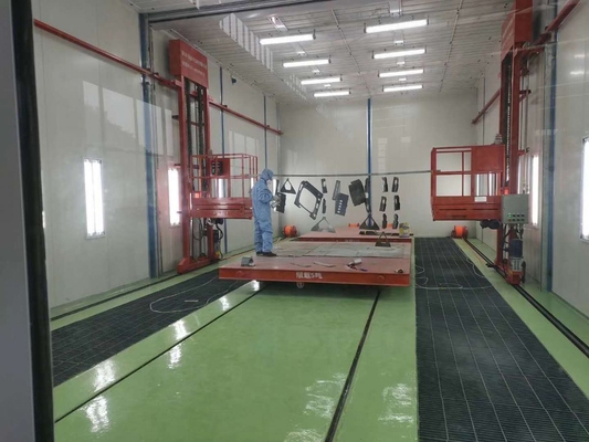 Hydraulic Spring-type Paint Booth Man Lift, Spray Painting Line Lift cho các họa sĩ