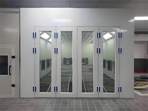 PLC điều khiển màn hình cảm ứng thông minh nhiệt độ liên tục Booth phun sơn để sửa chữa cơ thể ô tô