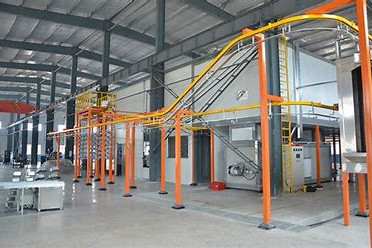 Sản phẩm kim loại Dòng sơn bột tự động hoàn toàn cho sản xuất sơn công nghiệp