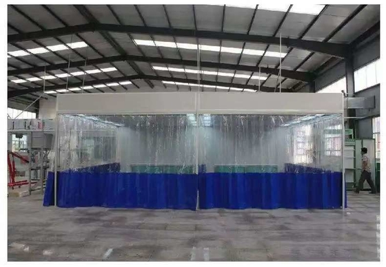 PLC điều khiển màn hình cảm ứng Trạm chuẩn bị sơn tiên tiến với hệ thống lọc kép