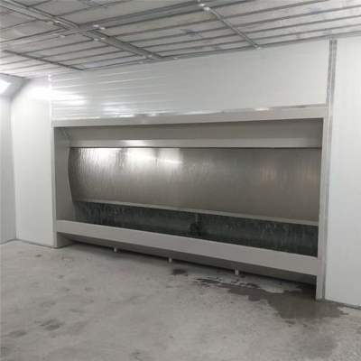 Bảo vệ môi trường Thảm nước màn màn phun Cabinet Sơn sương mù Thiết bị thanh lọc Cyclone Thảm nước màn màn