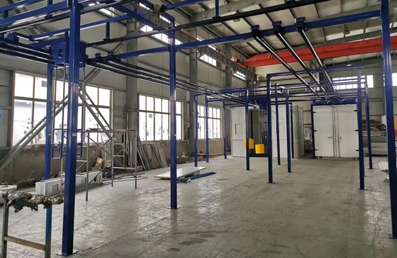 Giải pháp sơn phù hợp cho các sản phẩm vận chuyển cao có hình dạng độc đáo, sơn dây chuyền sản xuất
