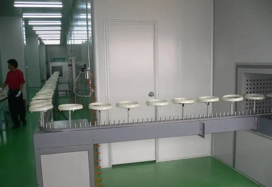 Dây chuyền sơn phun phủ UV tự động mới với máy cứng và các thành phần cốt lõi bao gồm bơm PLC và động cơ