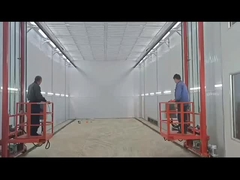 Nền tảng chống nổ di động 3D cho các gian hàng sơn