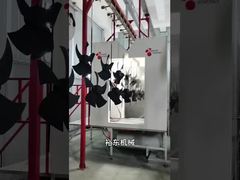 Chất lượng lớp phủ tuyệt vời, quy trình vận hành liền mạch, dây chuyền sơn ray sàn chuyên nghiệp