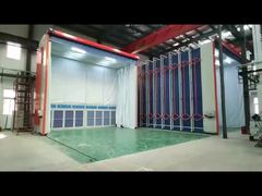 Phòng sơn di động hiệu quả cao, có thể thu gọn, kiểu ống lồng của CoatTech Industrial, Lều có thể thu vào