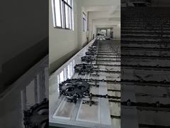 Lắp ráp hệ thống truyền động xích và băng tải công nghiệp hạng nặng