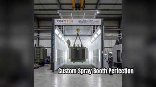 Buồng phun tùy chỉnh CoatTech dành cho máy biến áp